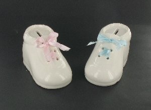 婴儿鞋造型存钱罐（6件装）