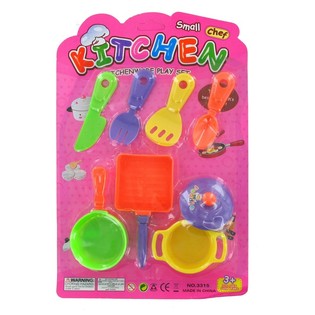 吸塑卡装厨房玩具套装 (4件套)