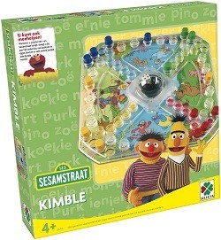 芝麻街 Kimble 益智棋盘游戏