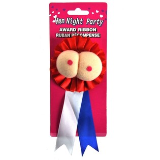 单身派对乳房奖牌 (6个装)