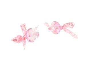 装饰奶嘴 - 婴儿粉 (12个)