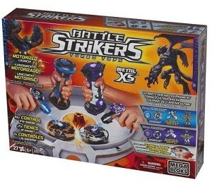 美高 MEGABLOKS BATTLE STRIKERS TURBO TOPS TOURNAMENT 陀螺竞技场套装 - 29752