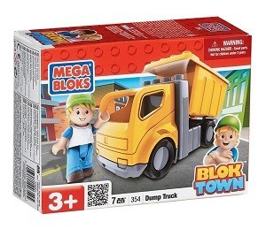 美高 Mega Bloks 积木小镇自卸卡车 - 354 (2件套)