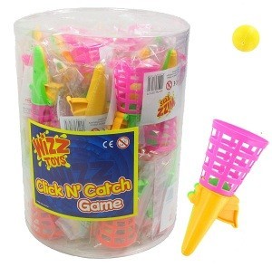 Click 'n' Catch 筒装弹射接球游戏玩具 (36只装)