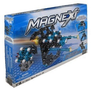 MEGABLOKS MAGNEXT SPACE MISSION JET - 29332 磁力积木套件