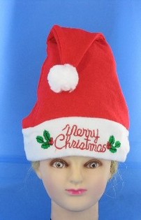 发光 &ldquo;MERRY CHRISTMAS&rdquo; 圣诞帽 (12顶入)