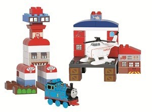 美高 MEGA BLOKS 托马斯和朋友们多多岛机场积木玩具 - 10538
