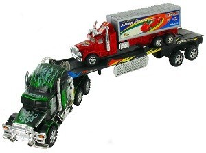 美式卡车 + 挂车玩具