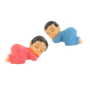 蛋糕装饰插牌 - 沉睡的婴儿 (56件)