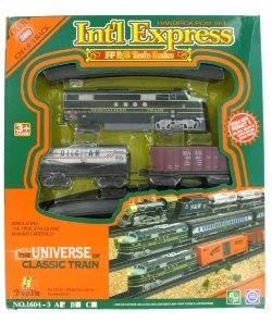 INTERNATIONAL TRAIN EXPRESS 国际特快经典玩具火车套装