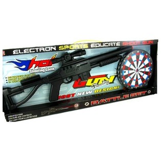 带射击靶的电子玩具枪