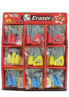 展示盒装工具造型橡皮擦 (36个装)