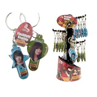 CAMP ROCK 发光钥匙扣展示架装（36个）