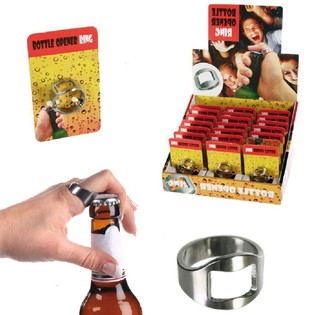 展示盒装开瓶器戒指 (24个装)