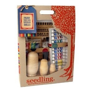 Seedling 创意手作套装 - 绘制你专属的俄罗斯套娃