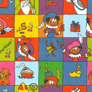 *** 售完即止 *** 250米大卷圣尼古拉斯 (SINTERKLAAS) 包装纸 !!!