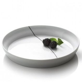 MENU - BLACK CONTOUR 黑色轮廓法式咸派烤盘 26 CM (1个装)