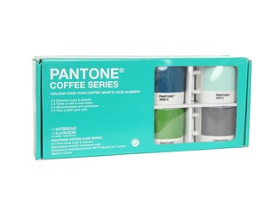 PANTONE - 浓缩咖啡杯碟 4 件套装 (1套)