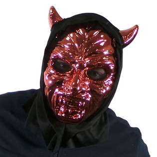 亮面恶魔面具 (6个装)