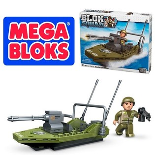 美高 MEGA BLOKS 2410 - 军事隐形快艇拼装积木 (2件装)