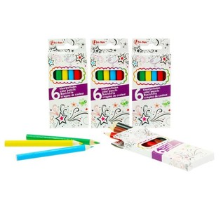 6色迷你彩色铅笔 (48盒/套)