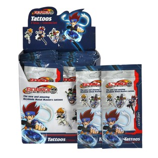 BEYBLADE 战斗陀螺纹身贴纸展示盒 (100入)