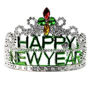 HAPPY NEW YEAR 新年皇冠头箍 (12个装)