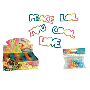 ***特价批发*** 儿童 LUCKY BANDS 手环 - 单词款 (24个)