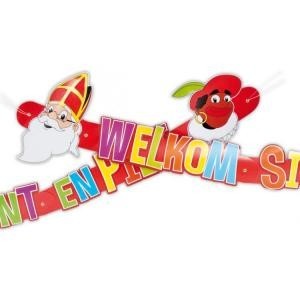 Sint & Piet 欢迎拉旗 124 cm (12条装)