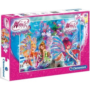 Clementoni 魔法俏佳人 Winx Club 100片拼图 (6个装)