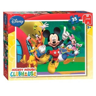 Jumbo Disney 米奇妙妙屋跳跃拼图 35 片 (3 件装)
