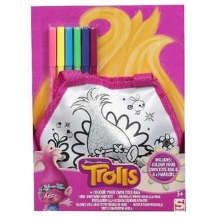 魔发精灵 Trolls 涂色DIY包袋 (8件装)
