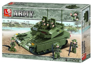 Sluban 陆军坦克积木 M38-B0305 (1盒)