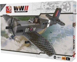 Sluban 特别版：喷火式战斗机 Spitfire M38-70071 (1件)