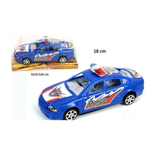 强力惯性警车（吸塑卡装），18厘米长（12个装）