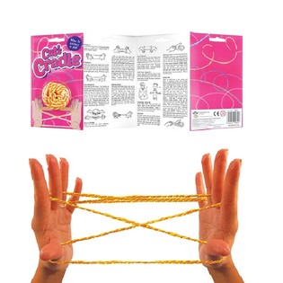 翻绳游戏 CATS CRADLE 彩虹色 - 魔力绳 (72件装)