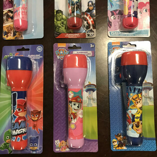 混合正版授权 LED 手电筒 (12个装)