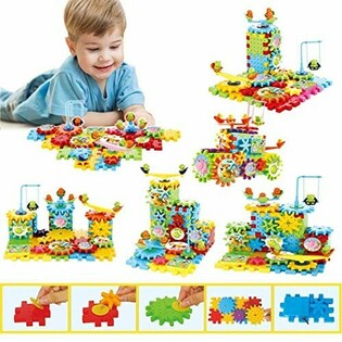 电动百变齿轮积木 FUNNY BRICKS (2套)