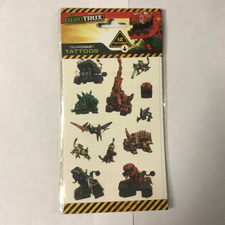 Dinotrux 贴纸，尺寸 20 x 10 厘米 (10 张)