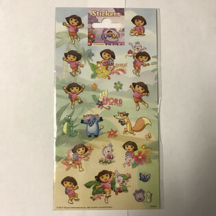 贴纸：朵拉 (DORA)，尺寸 20 x 10 厘米 (10张装)
