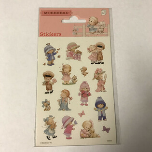 STICKERVEL：MOREHEAD &ndash; 可爱孩子，尺寸 16 x 9 厘米（10件套）