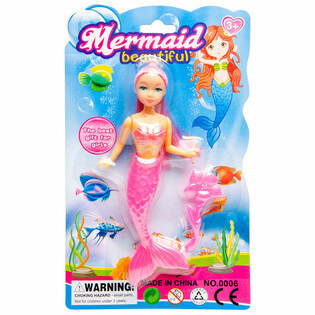 MERMAID 挂卡美人鱼玩偶 (12个装)