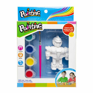 3D立体彩绘模型 - 狮子 / 机器人 / 蝴蝶 (6件装)