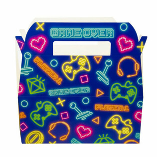 GAMER 主题儿童餐盒 - 22.5 x 12 x 9.5 厘米 (24个)