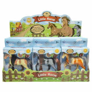 LITTLE HORSE - 展示盒装玩具马 (12只装)