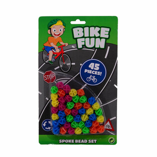 BIKE FUN - 45个卡装自行车轮辐条装饰珠/串珠 (1个)