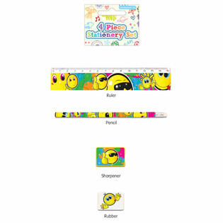笑脸文具4件套（24套/包）