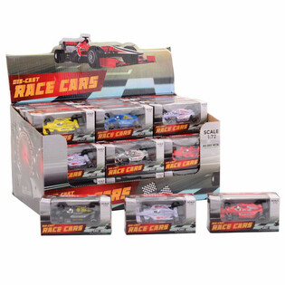F1 赛车混合装 - 比例 1:72 - 展示盒装 (36支装)