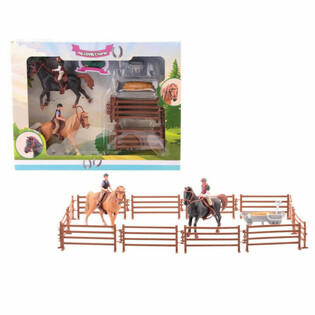 MY LOVELY HORSE - XL - 双玩具马与大型马术俱乐部礼盒装 (1套)