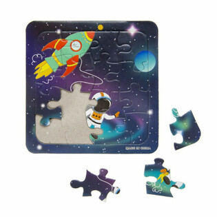 混合太空系列拼图 - 14x14 厘米 (50 件装)